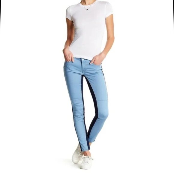 Genetic Denim The Hyde Moto Cigarette Jeans 27" - Picture 3 of 5